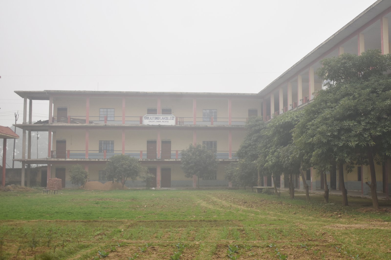 College Building View